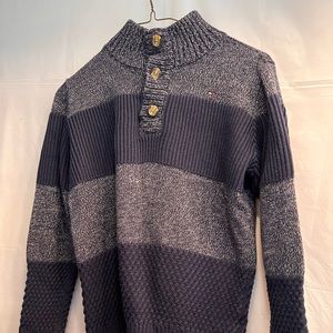 Tommy Hilfiger boys sweater.  Navy blue.  Size 12